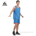 Novo conjunto de colete de basquete de camuflagem de camuflagem de basquete de estilo